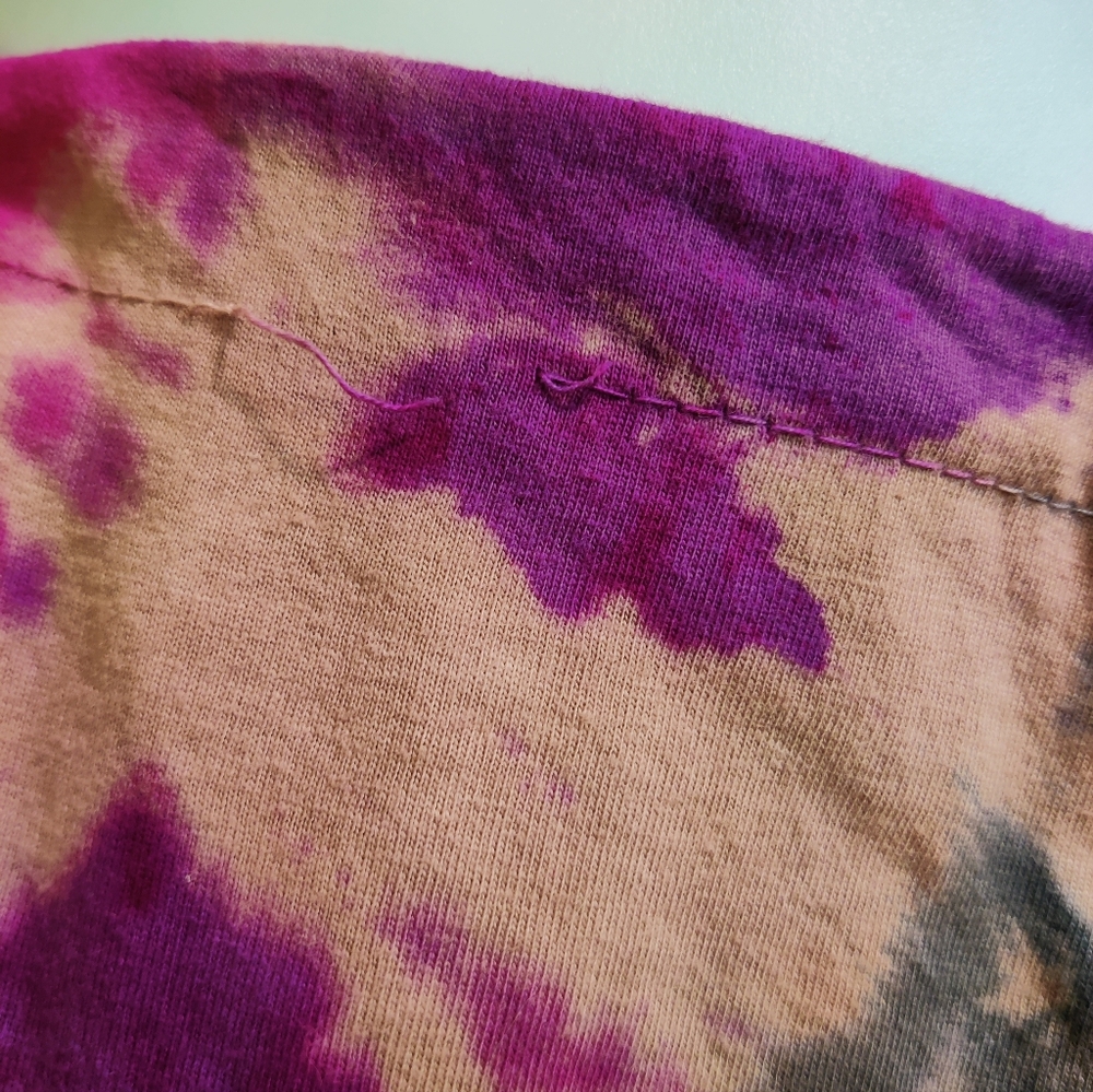 Tie-dye Patchwork Bell Bottom Flares - Picture 7 of 7